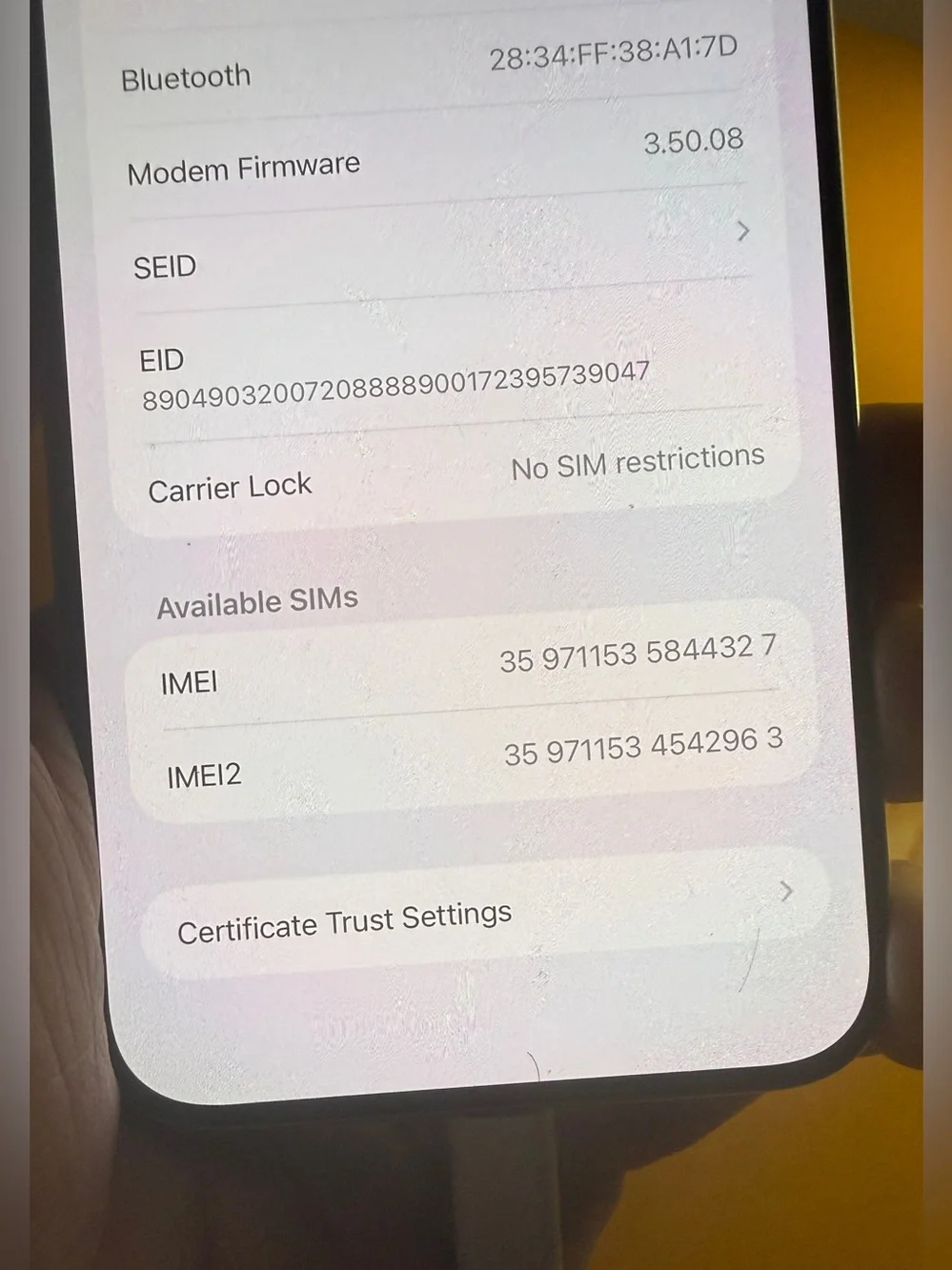 Apple iPhone 15 Pro Max - 256 GB - White Titanium (Unlocked)